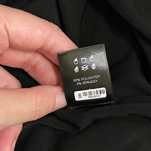 Norma Kamali Partial Turtleneck Slit Long Gown Halter Neck Dress - Picture 6 of 11